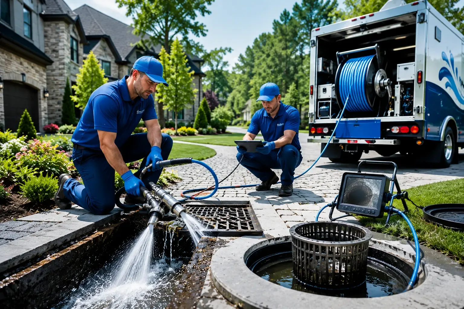 Local outdoor drain cleaning professionals in St John, KS