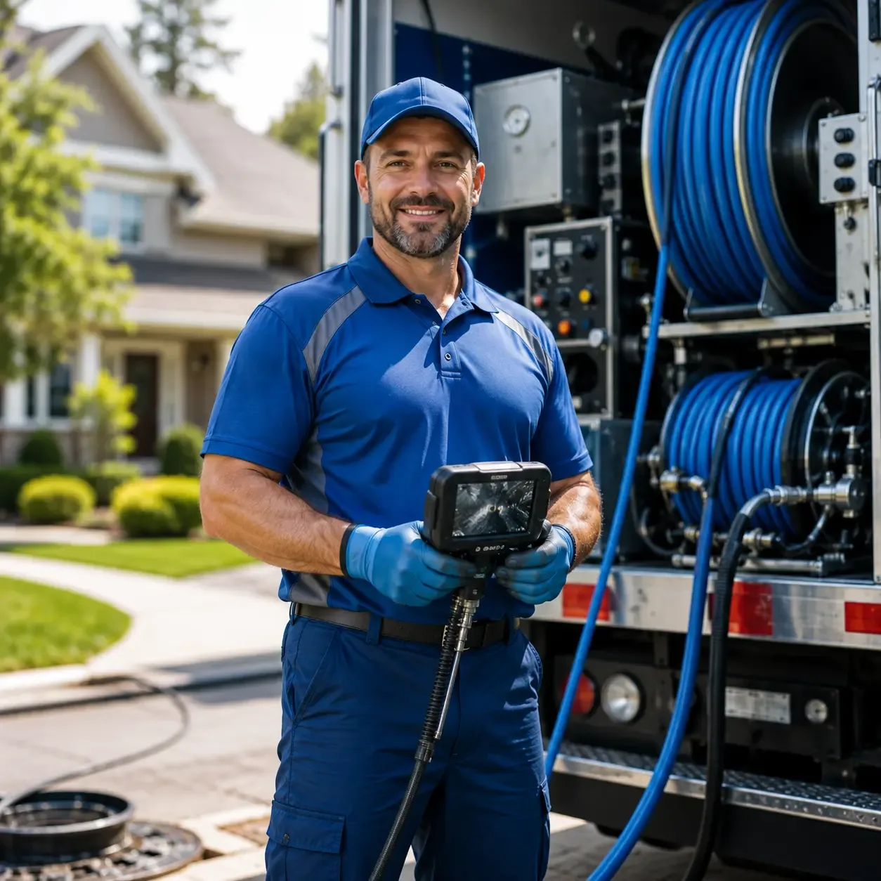 Local outdoor drain cleaning specialists in St John, KS